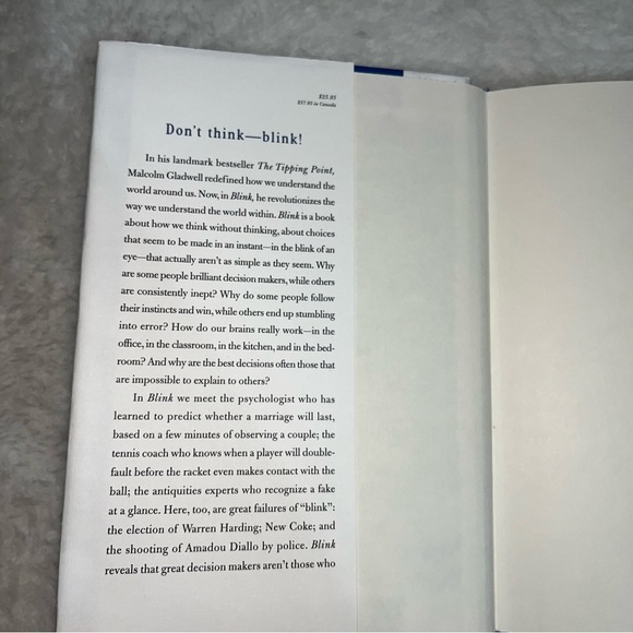 blink By Malcolm Gladwell - Picture 4 of 10